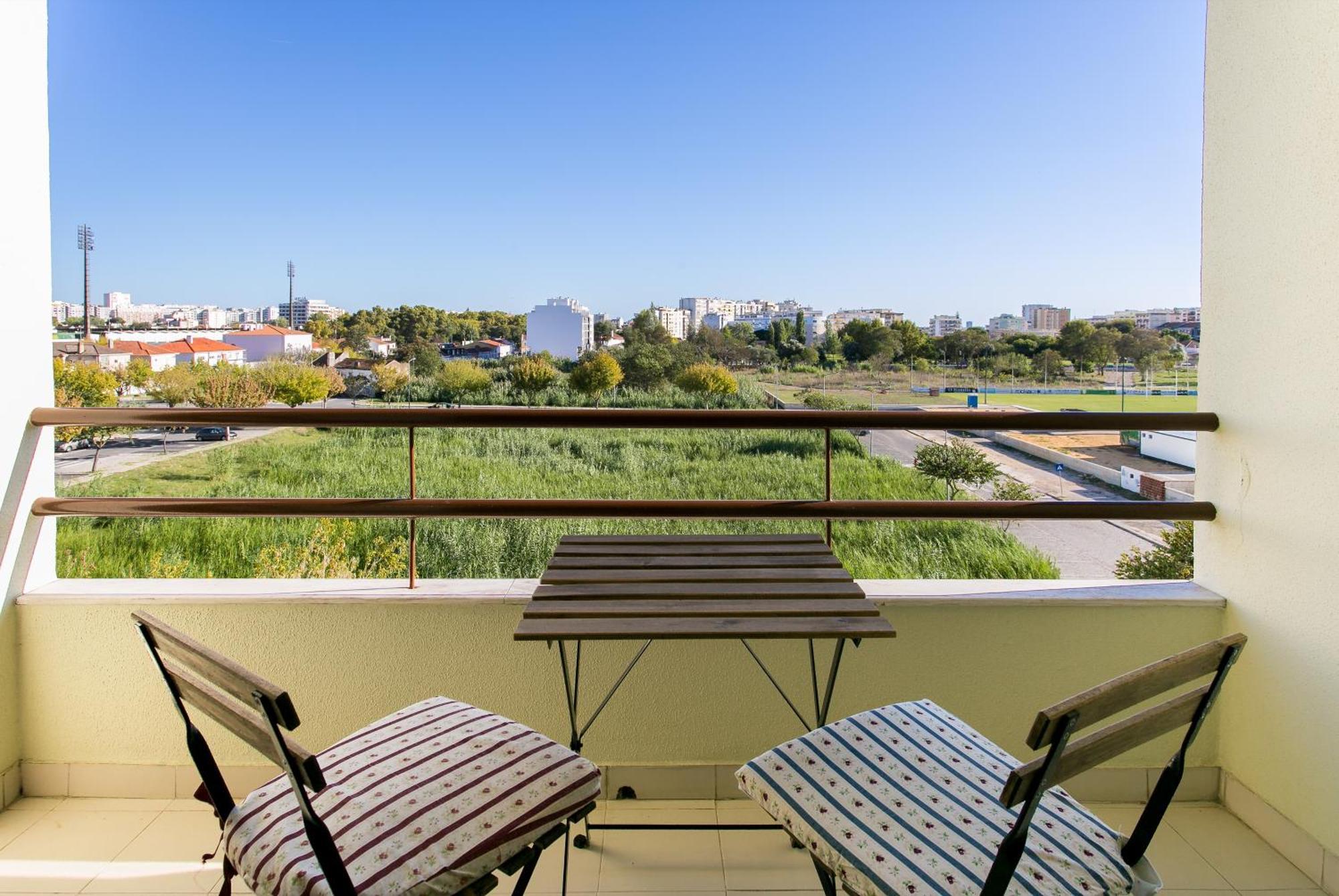 Apartamento central Setúbal sossegado e com luz Exterior foto